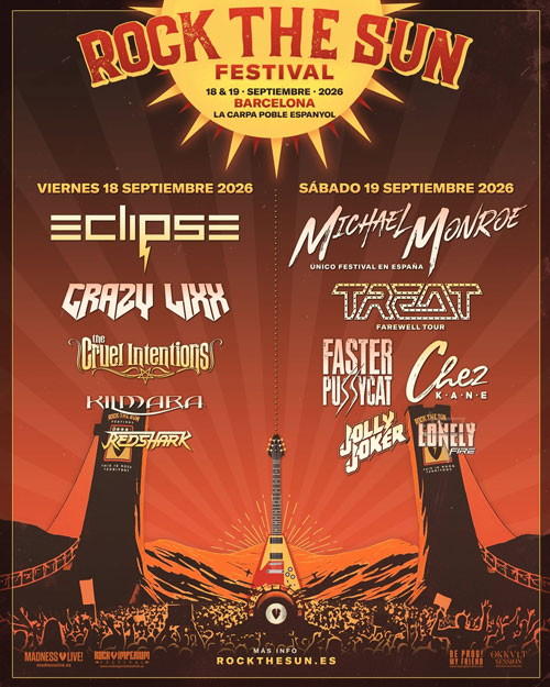 Entrevista con Erik Martensson de ECLIPSE antes del ROCK THE SUN
